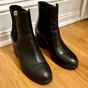 Tory Burch black leather boots
